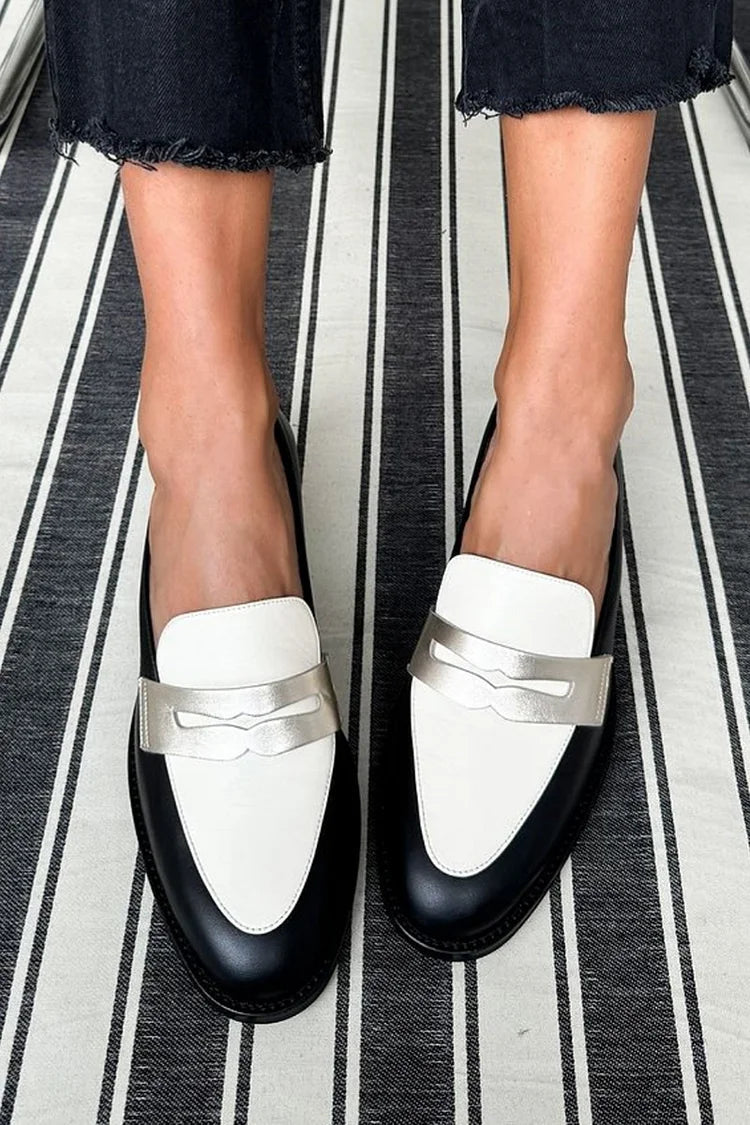 Emeryn monochrome loafers