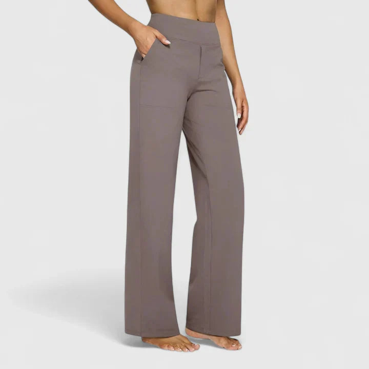 Ame elegante broek met rechte pijpen