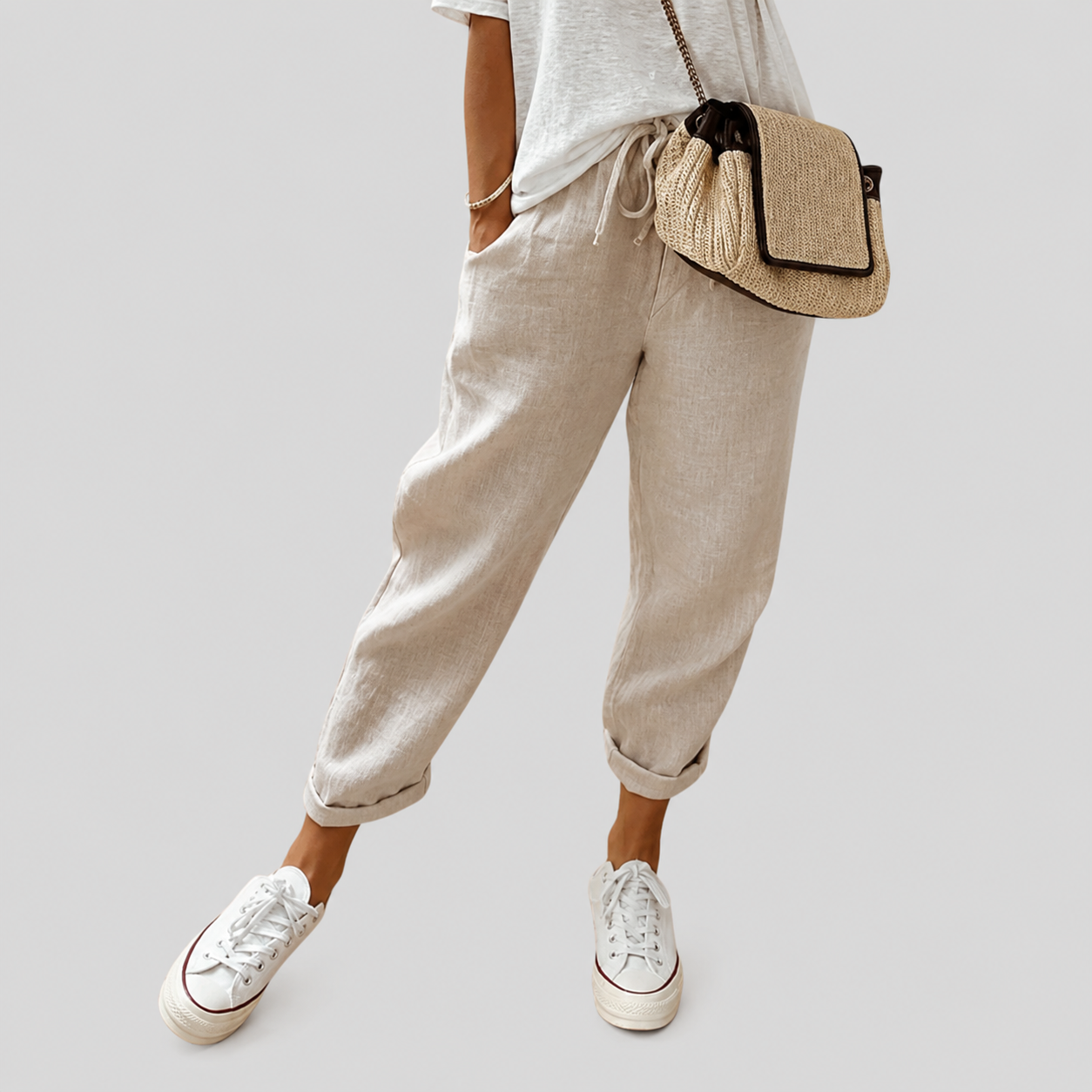 Lianne vloeiende comfortbroek