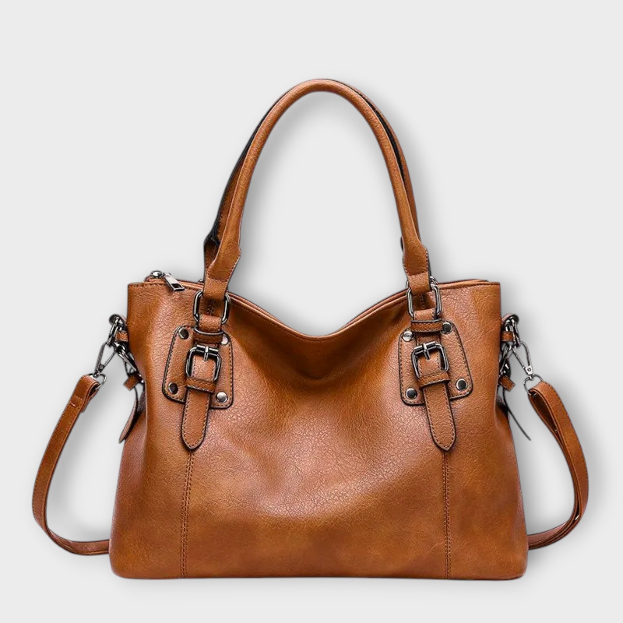Elegante schoudertas met flap