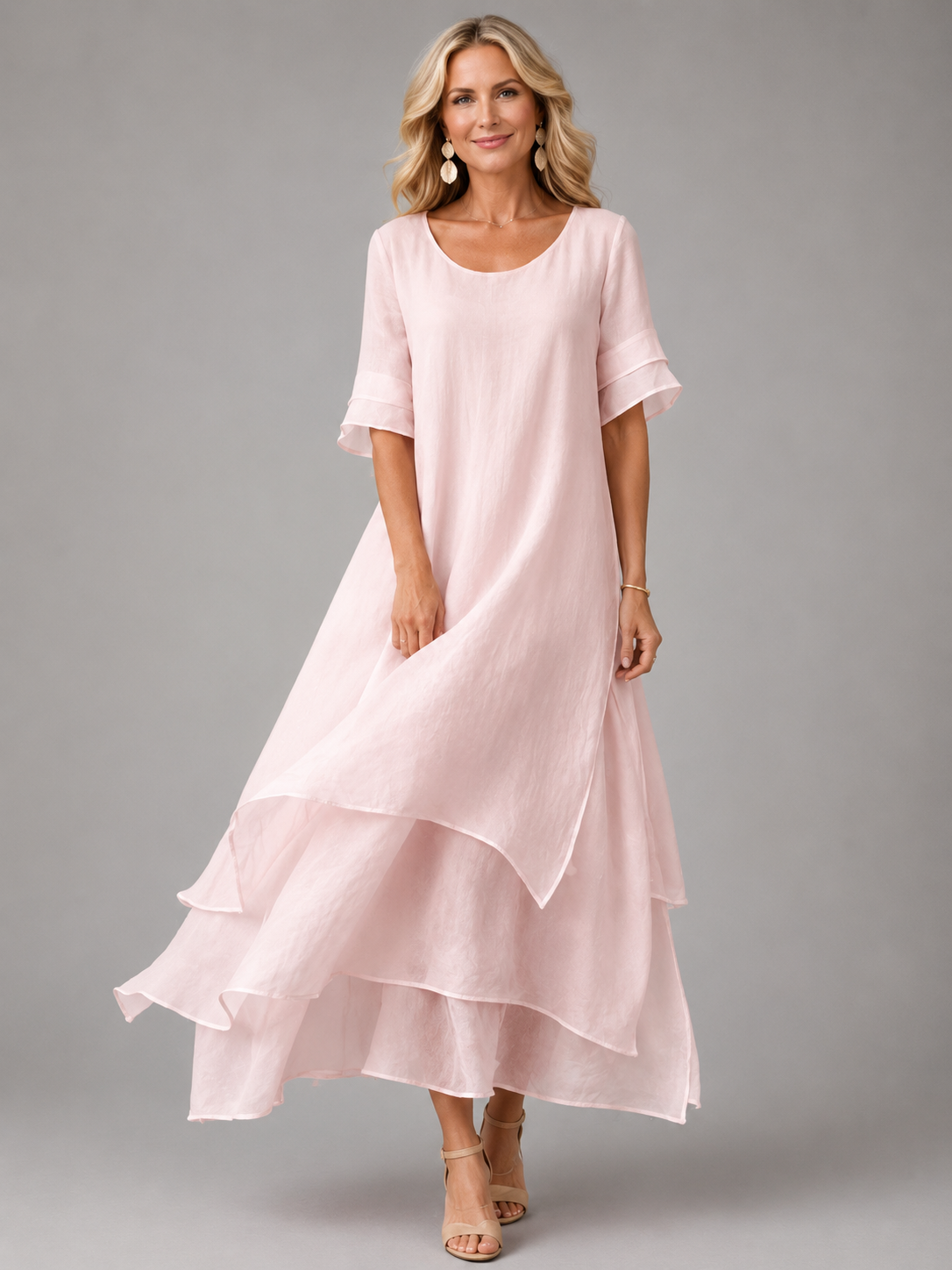 Liora | Flowing Grace Maxi Jurk