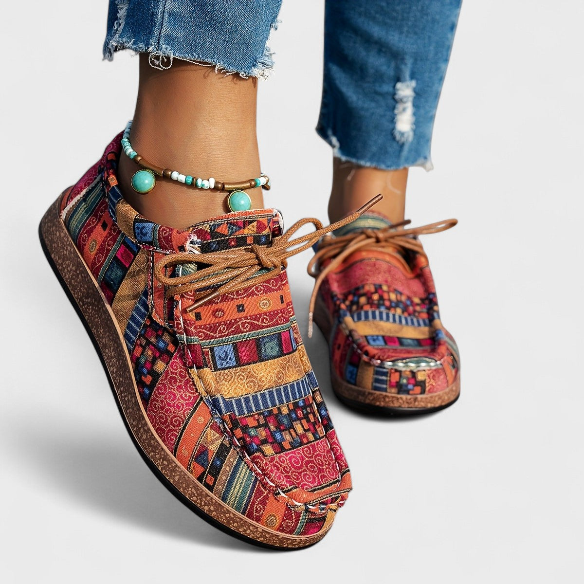 Amélie sneakers in rood