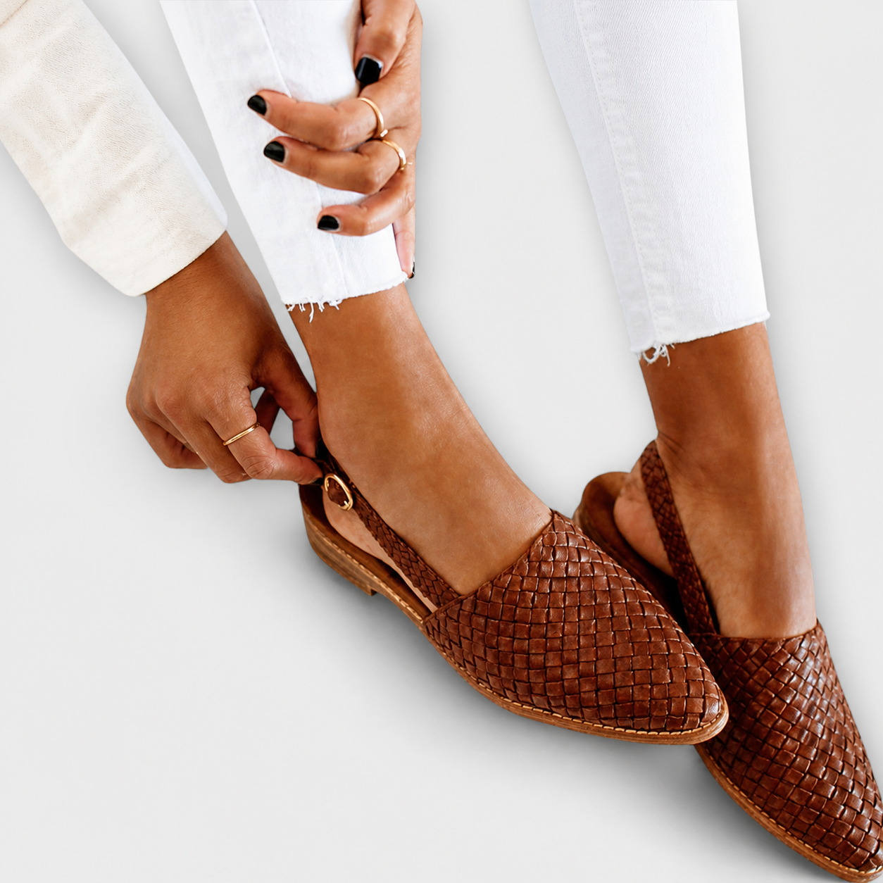 Aurora loafers in bruin