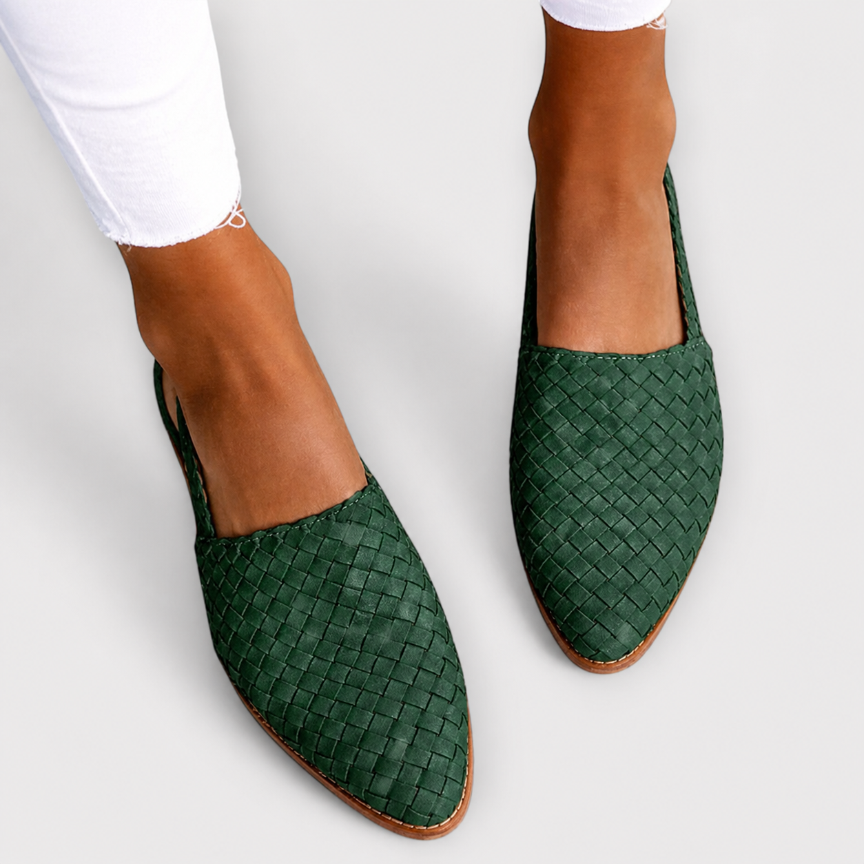 Aurora loafers in groen
