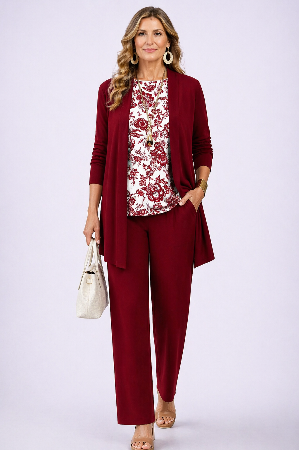 Delfina driedelige set