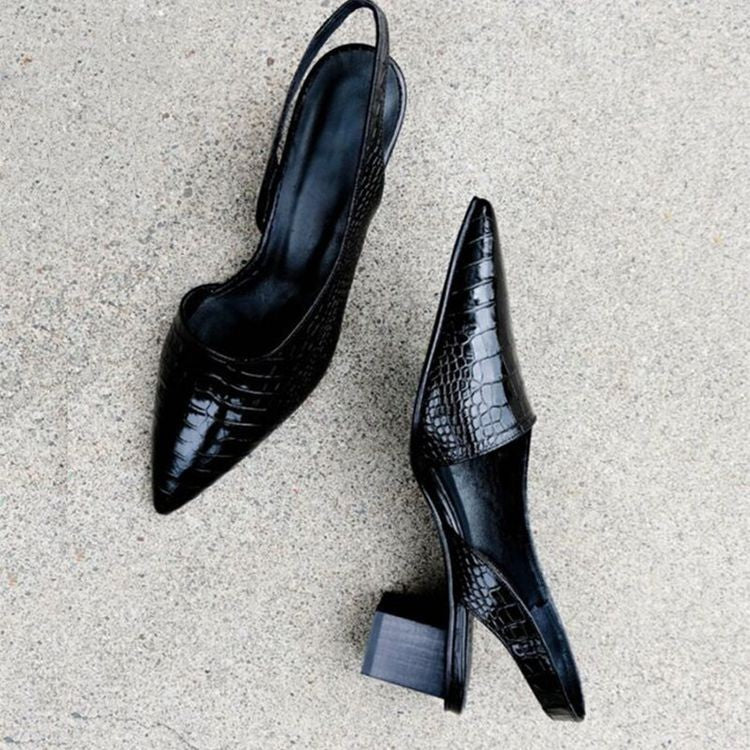 Graziella | Schoenen met hak en brede neus