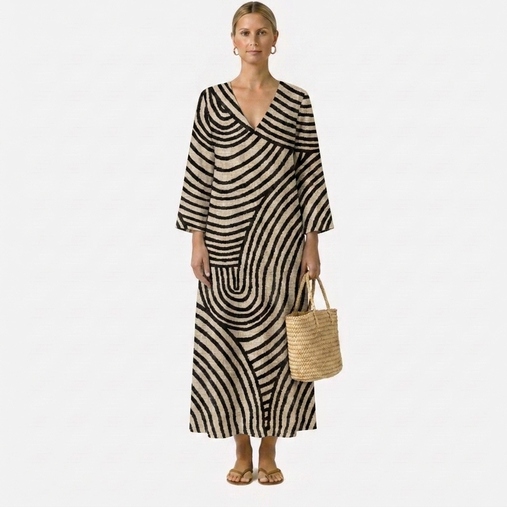 Gracia tijdloze vintage jurk