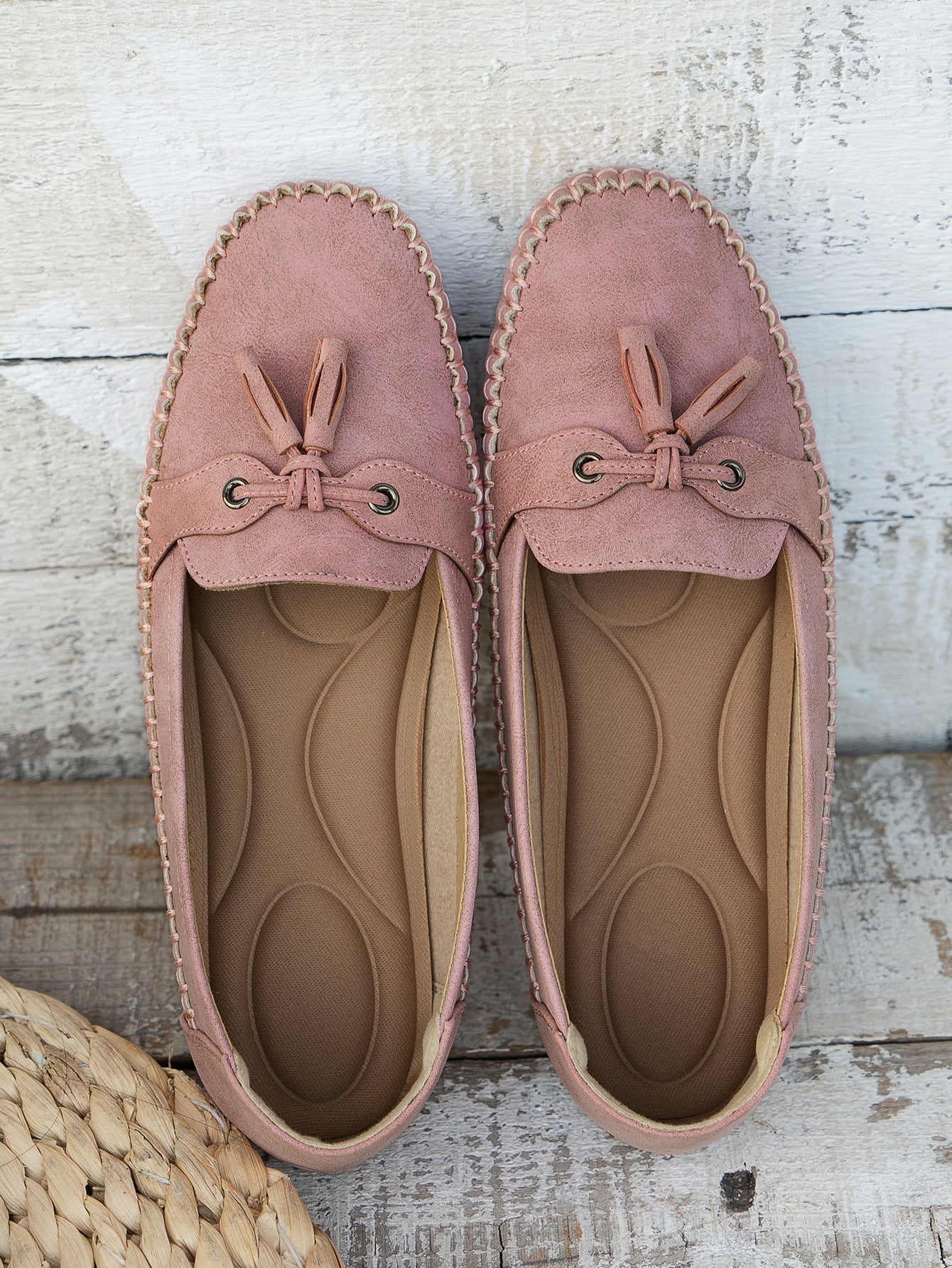 Ingrid vintage loafers detail