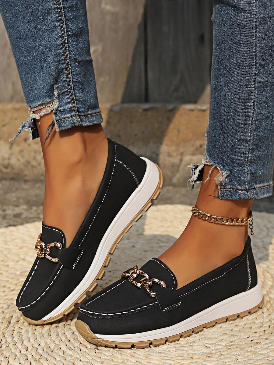 Kendrix stijlvolle casual loafers in zwart
