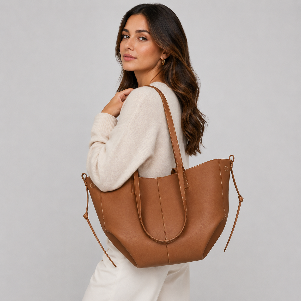 Luxe Designer Tote Bag