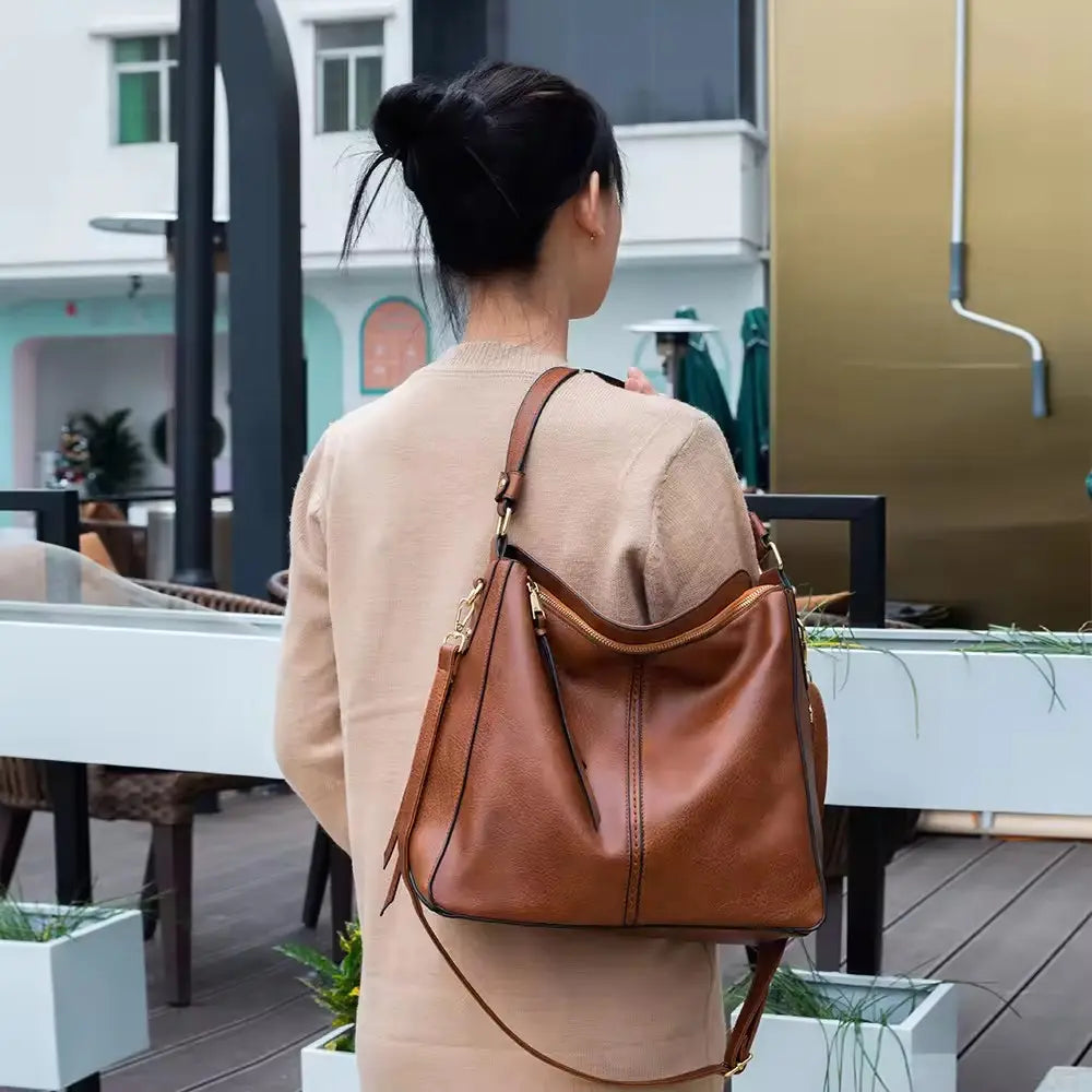 Premium Hobo Handtas – Inclusief Gratis Portemonnee