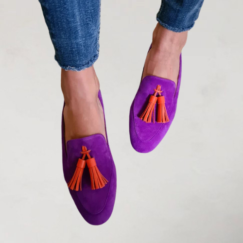 Tamarae loafers met kwastjes detail