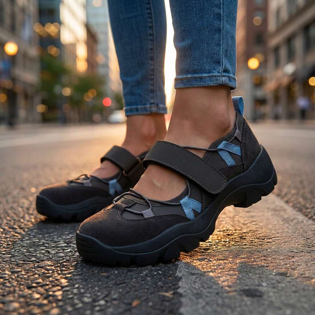 Velina comfortschoenen met verstelbare band