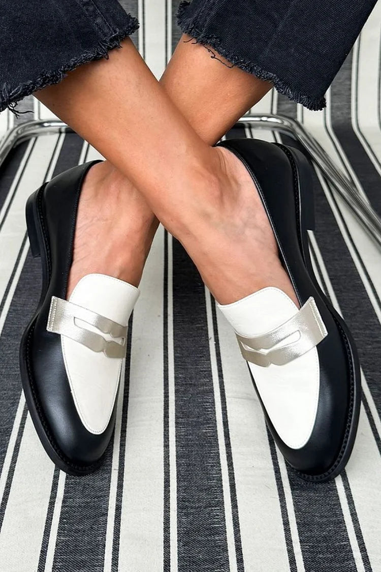 Emeryn monochrome loafers