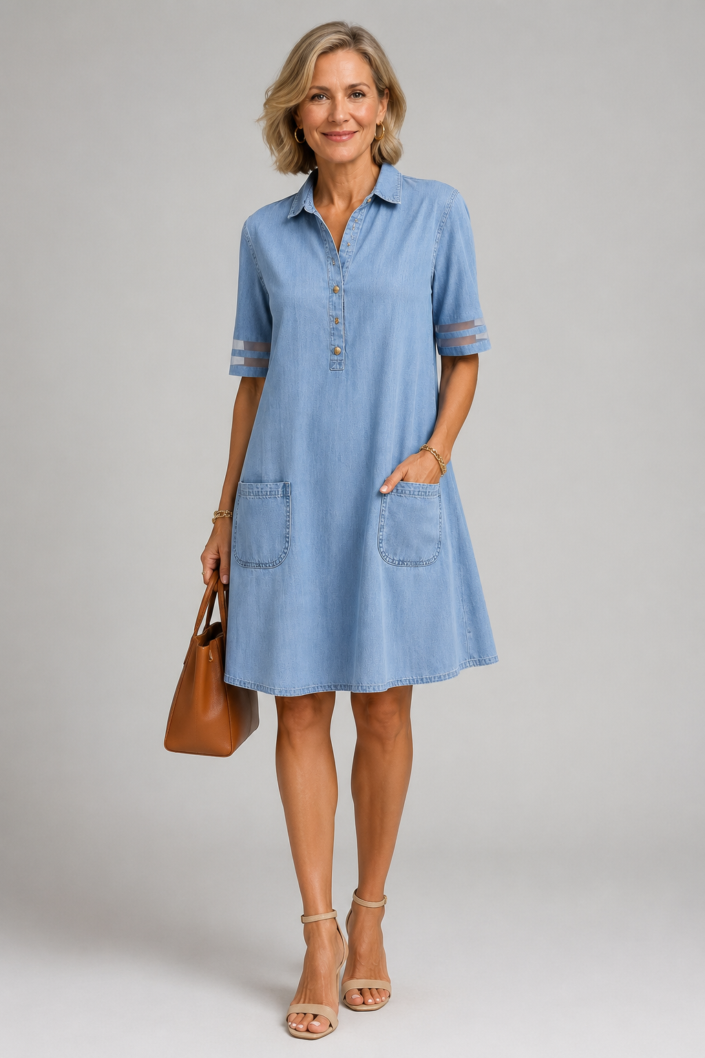 Brittany Denim Jurk