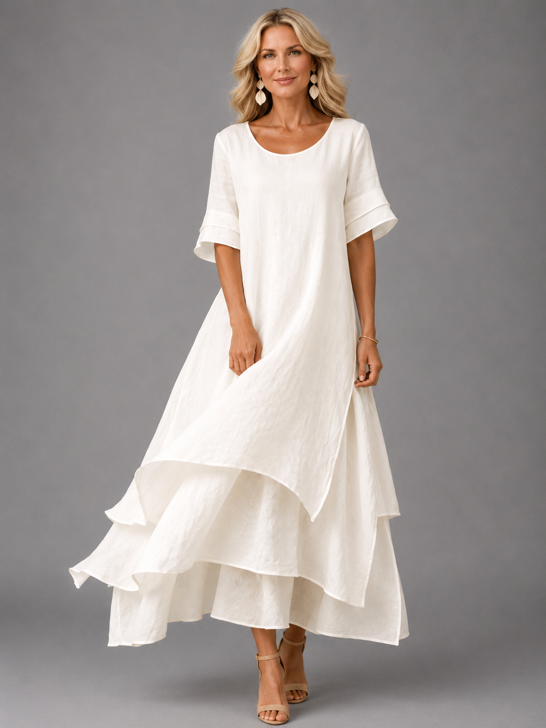 Liora | Flowing Grace Maxi Jurk