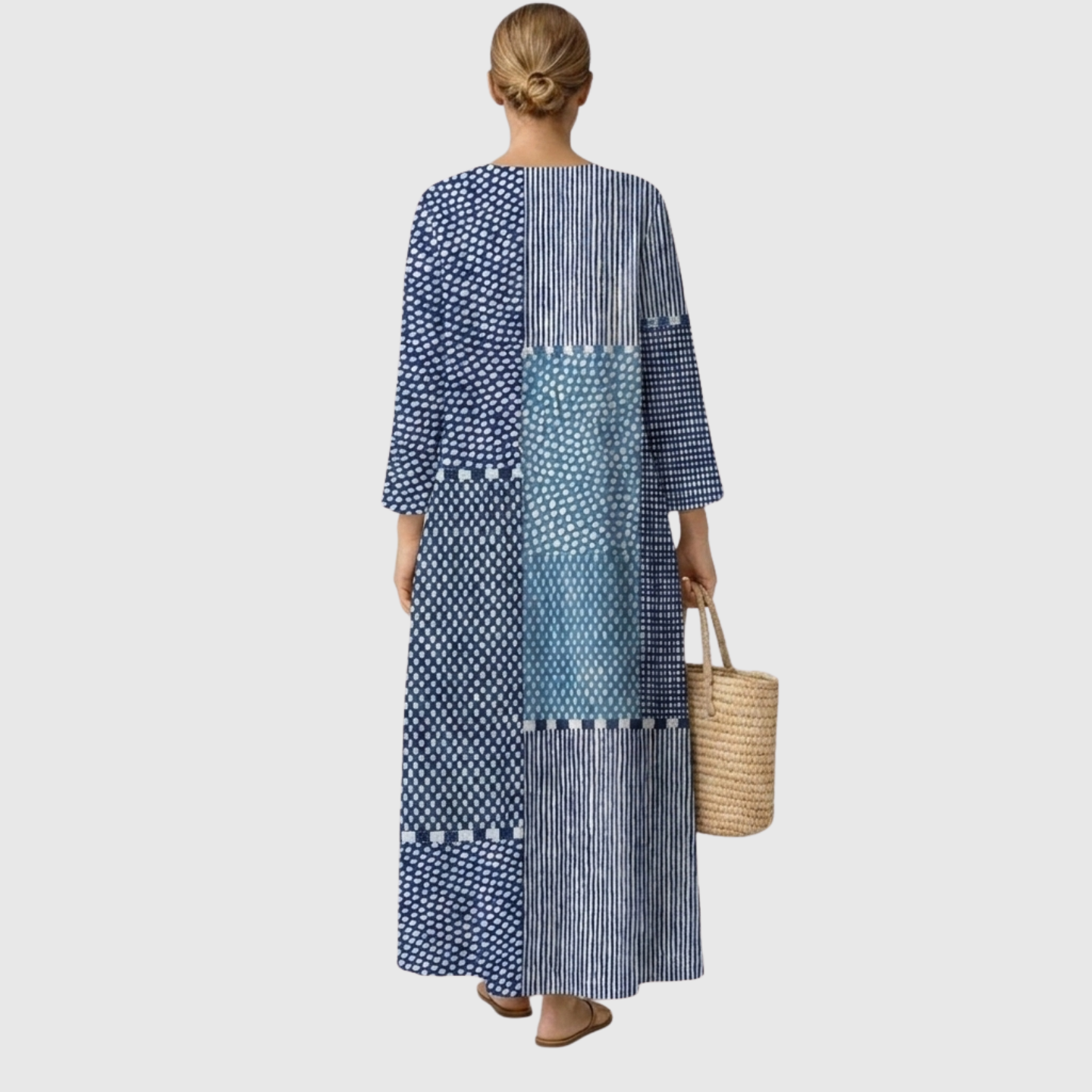 Sara lichte jurk met bloemenprint