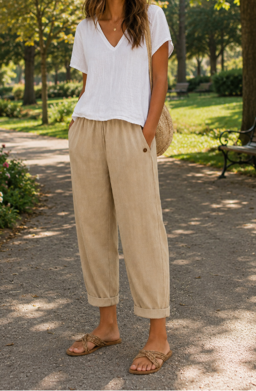 Maja luchtige zomerbroek