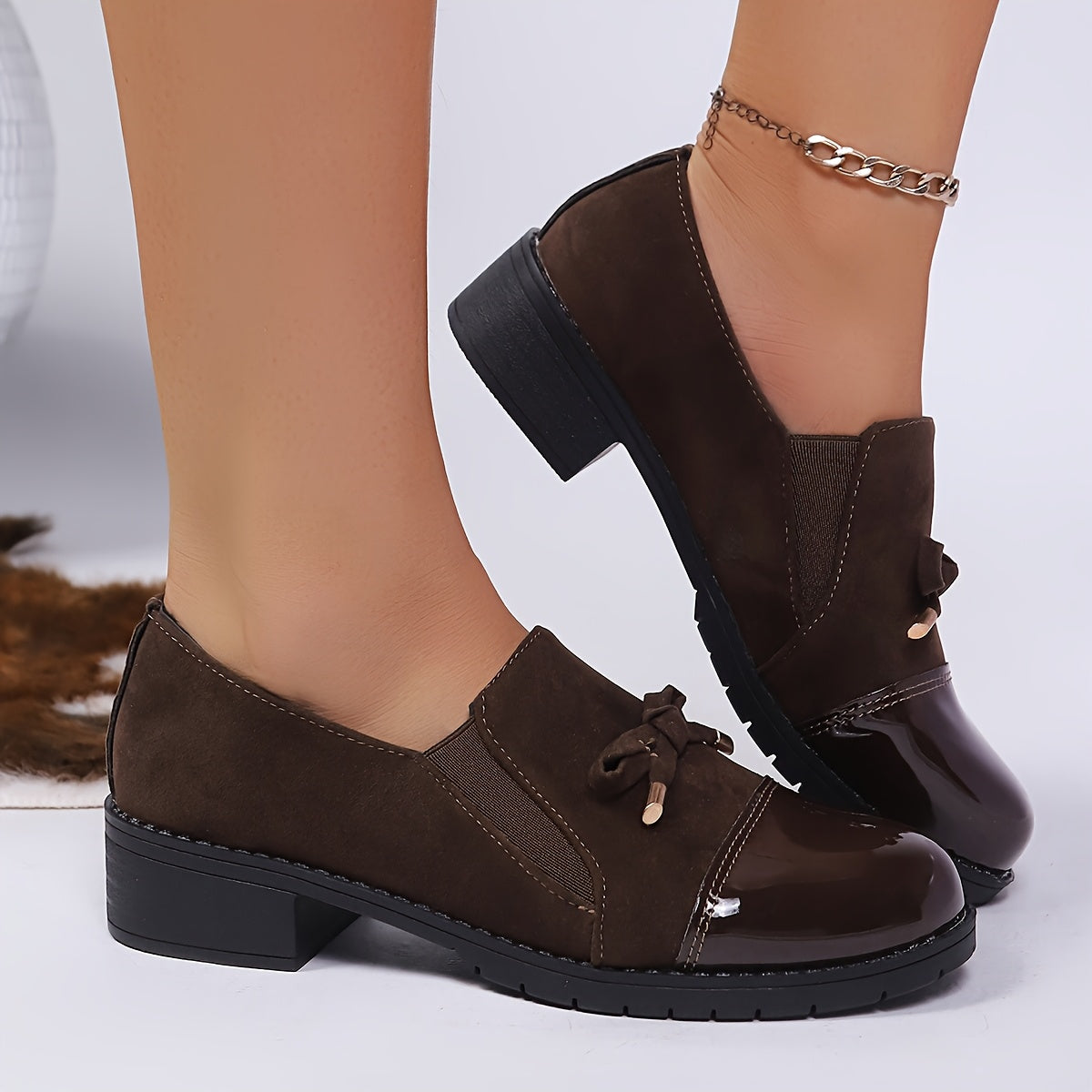Camille | Comfortabele mocassins met lakneus