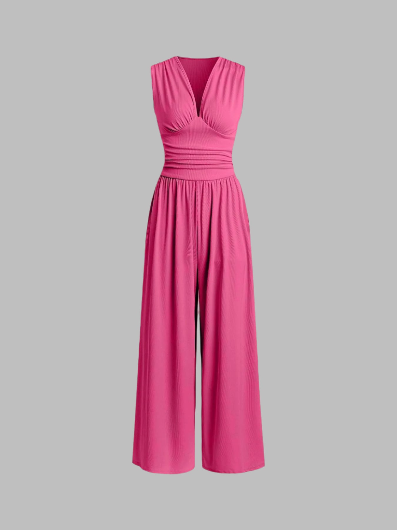 Caridad jumpsuit in fuchsia