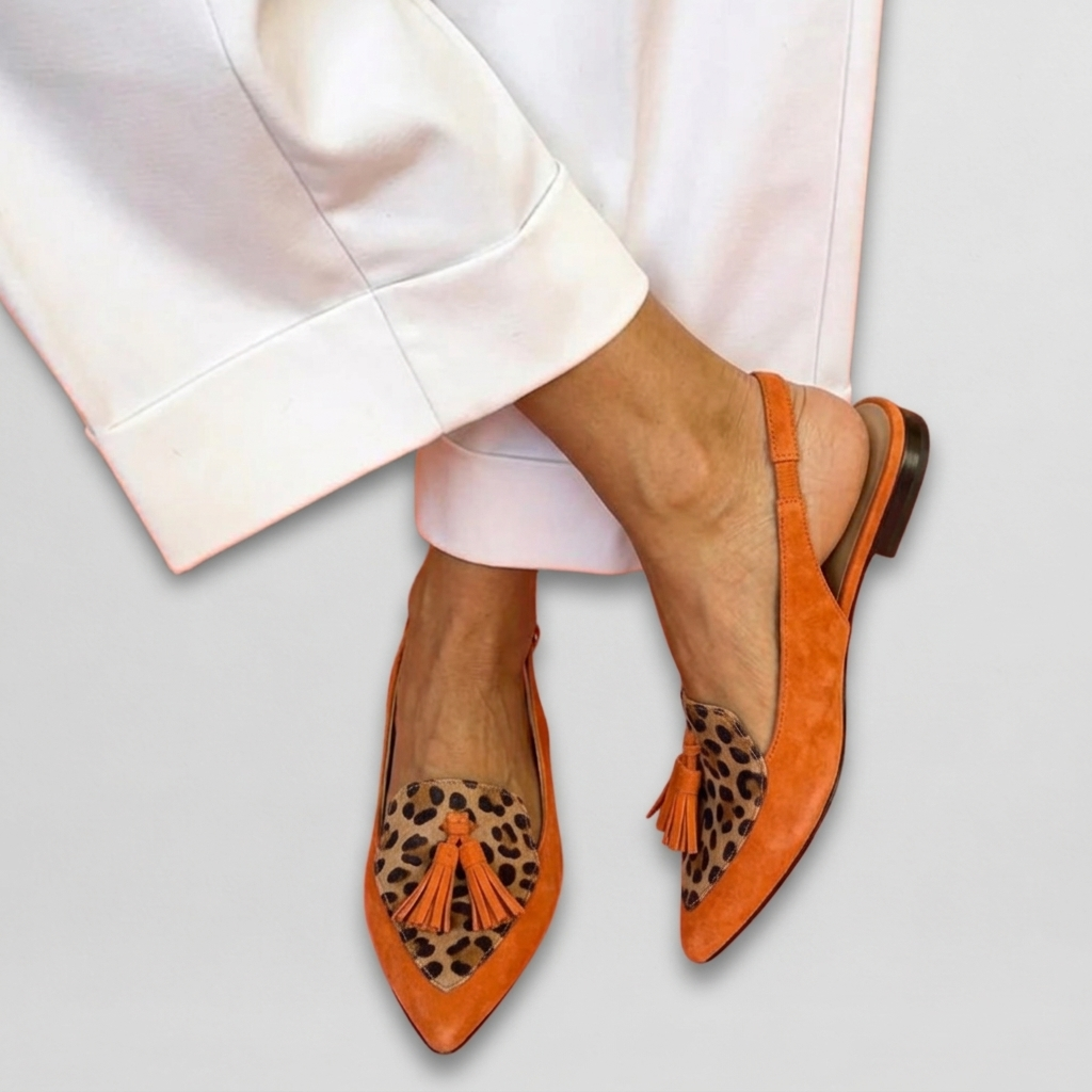 Elena | Sandalen met bandjes en franjes