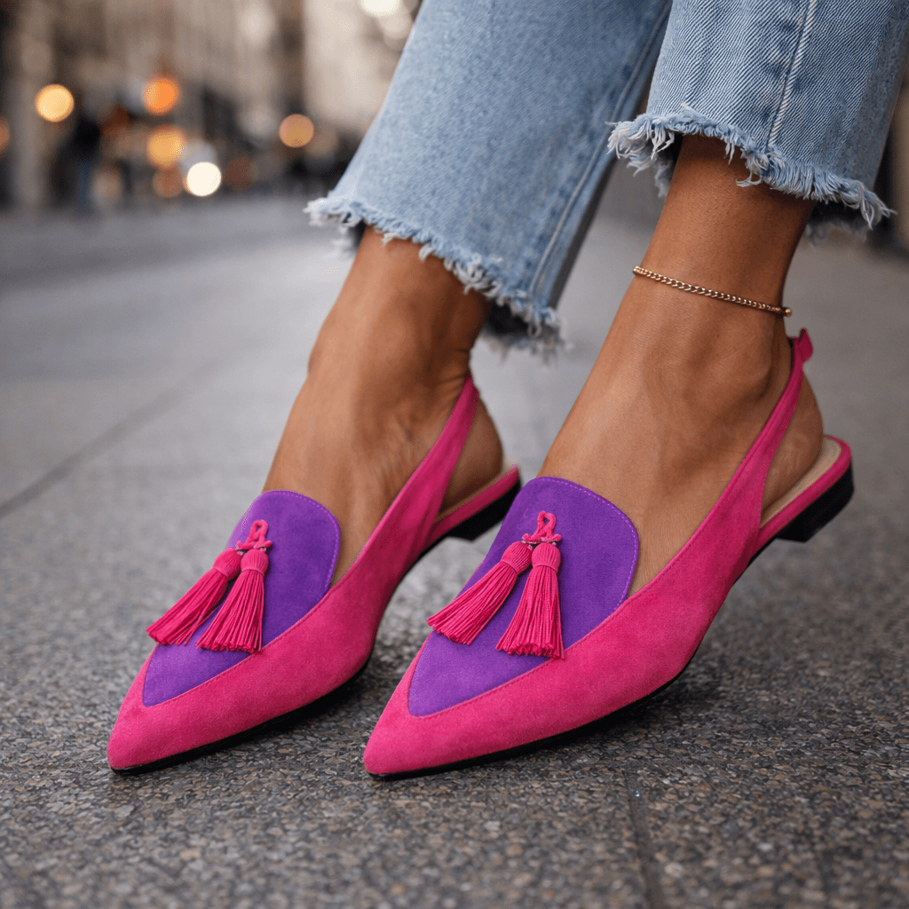 Elena | Sandalen met bandjes en franjes