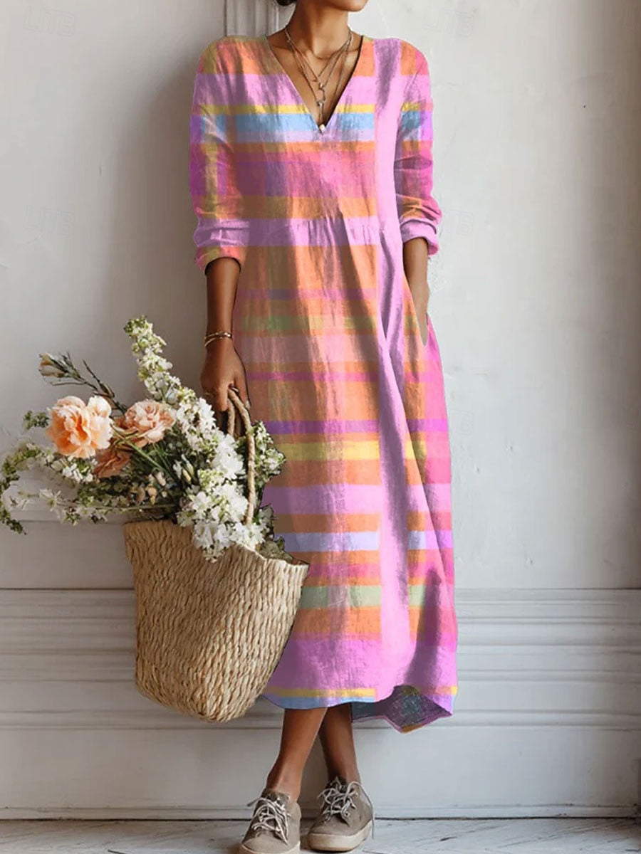 Nienke bohemien maxi-jurk