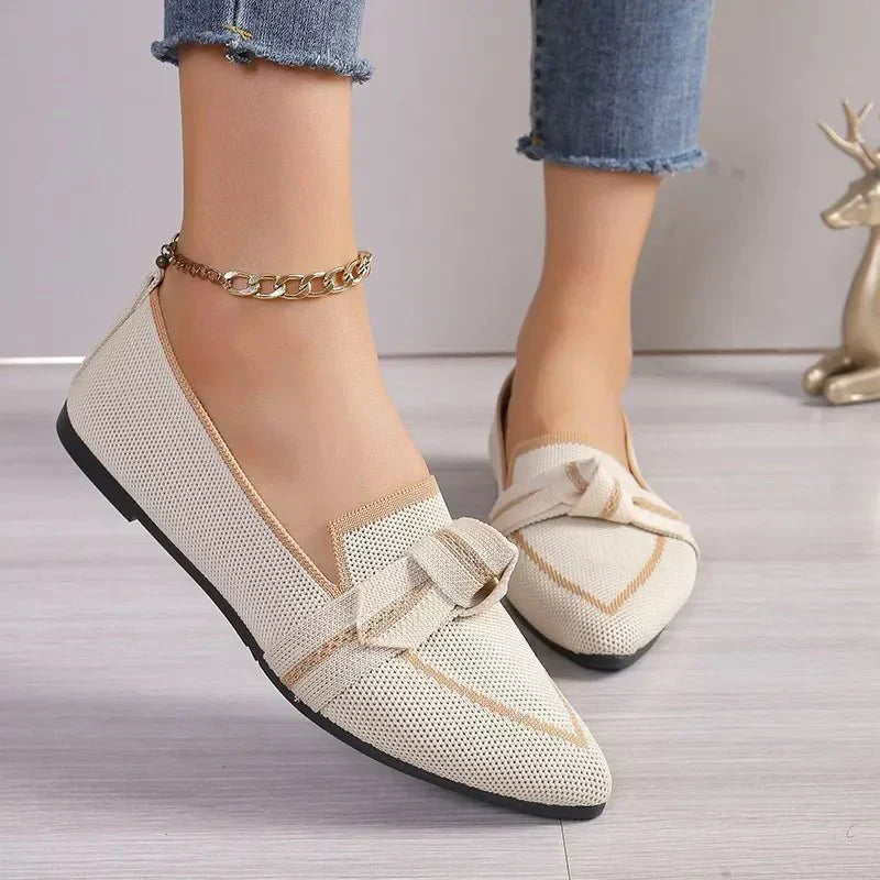 Lenaro elegante luxe loafers in crème