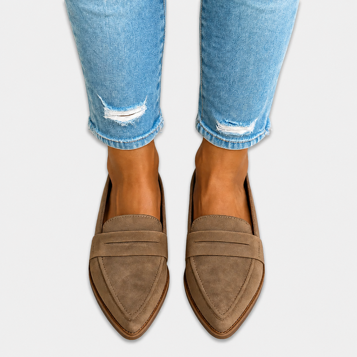 Nadia | Loafers met matte finish
