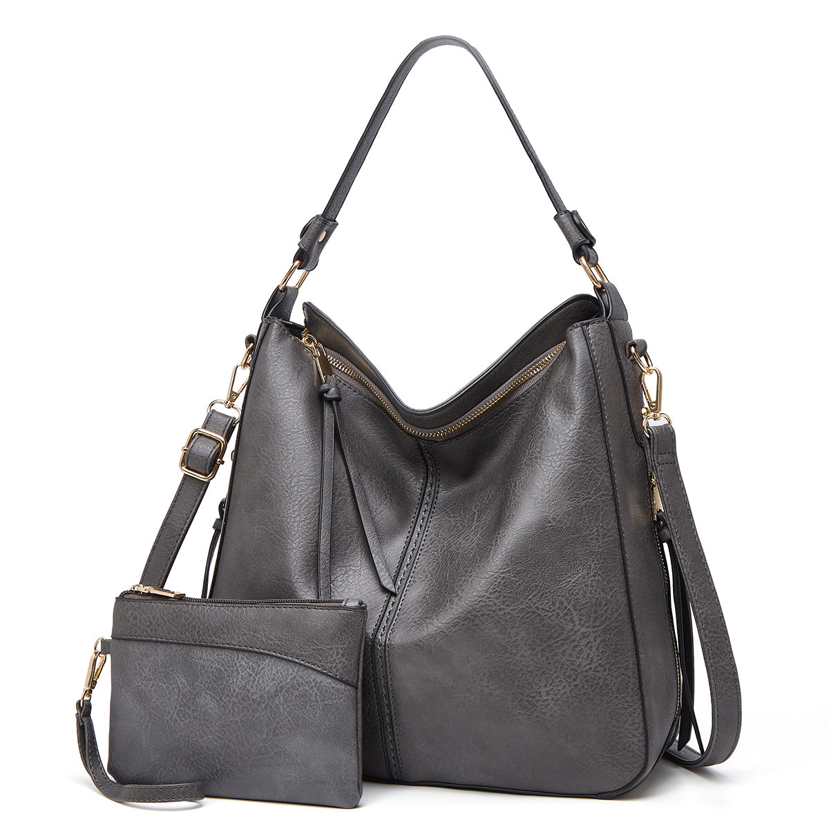 Premium Hobo Handtas – Inclusief Gratis Portemonnee