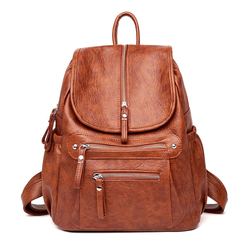 Vintage Dames Rugzak – Elegant, Ruim & Praktisch