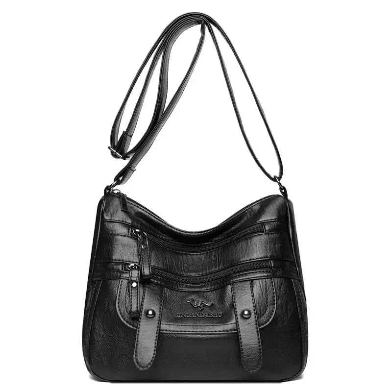 Vintage Look Schoudertas Dames – Tijdloos & Comfortabel